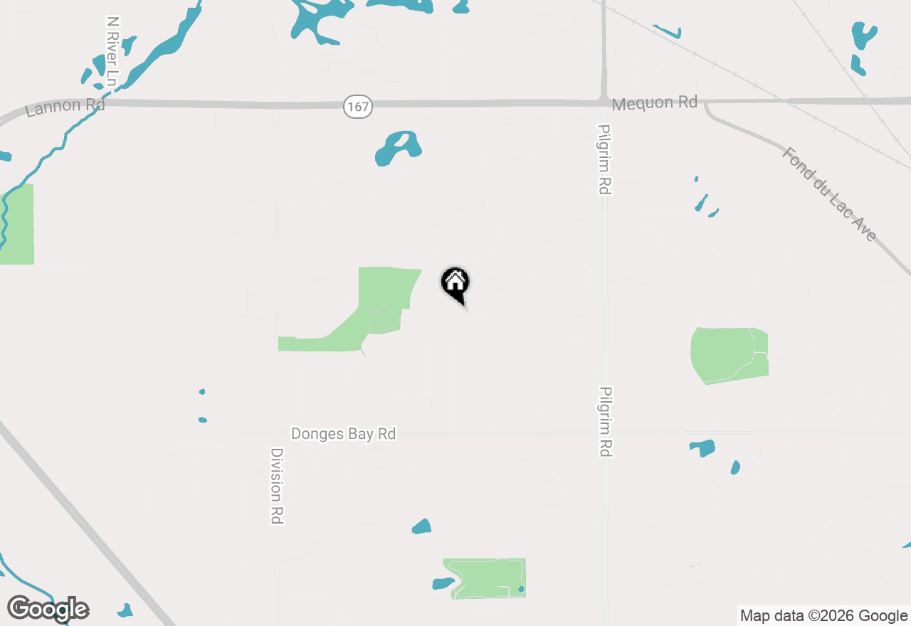 Map of N106W16330 Fieldstone Pass, Germantown, WI 53022