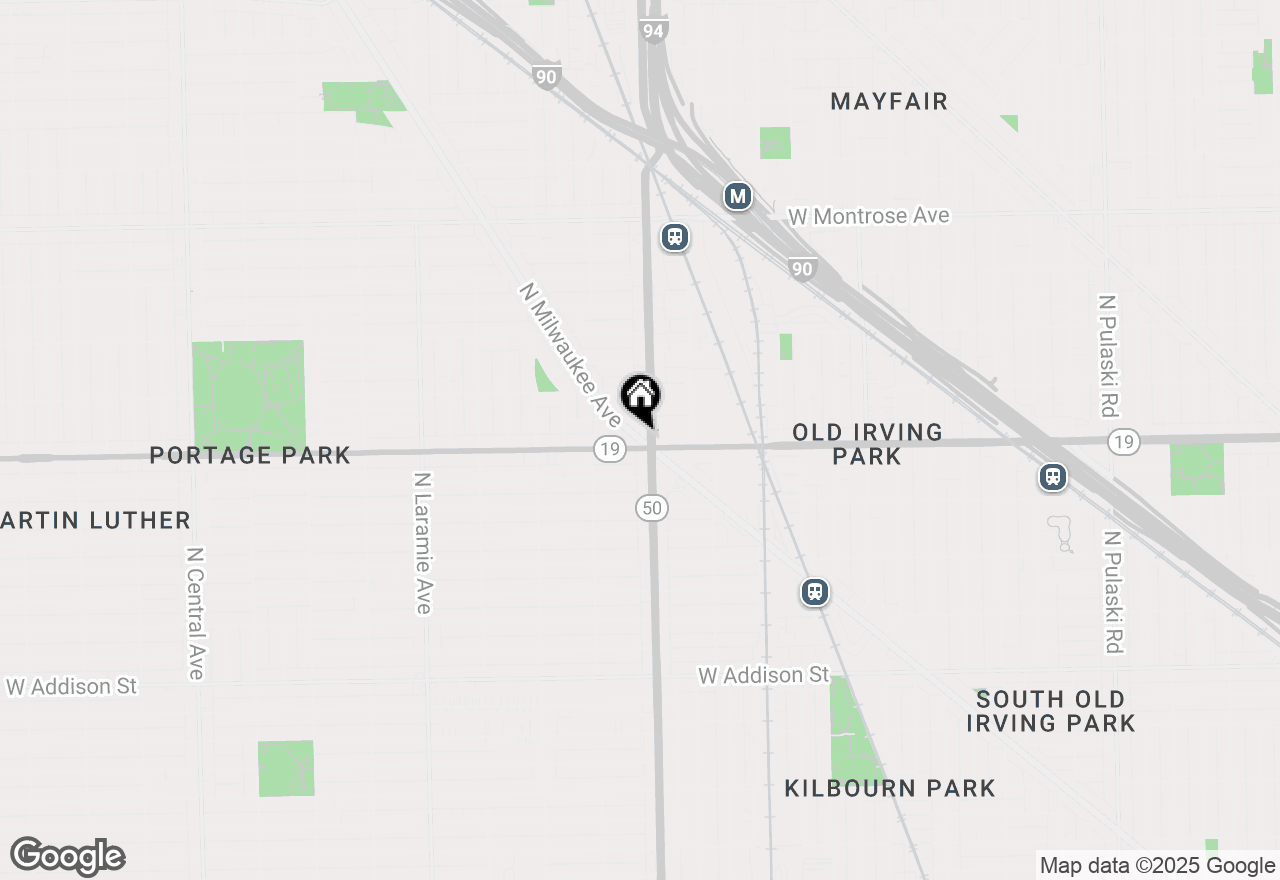 Map of 4015 N Milwaukee Avenue #408, Chicago, IL 60641