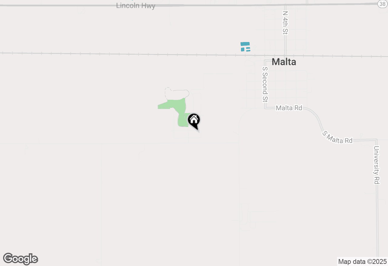 Map of 842 Pond Brook Avenue, Malta, IL 60150