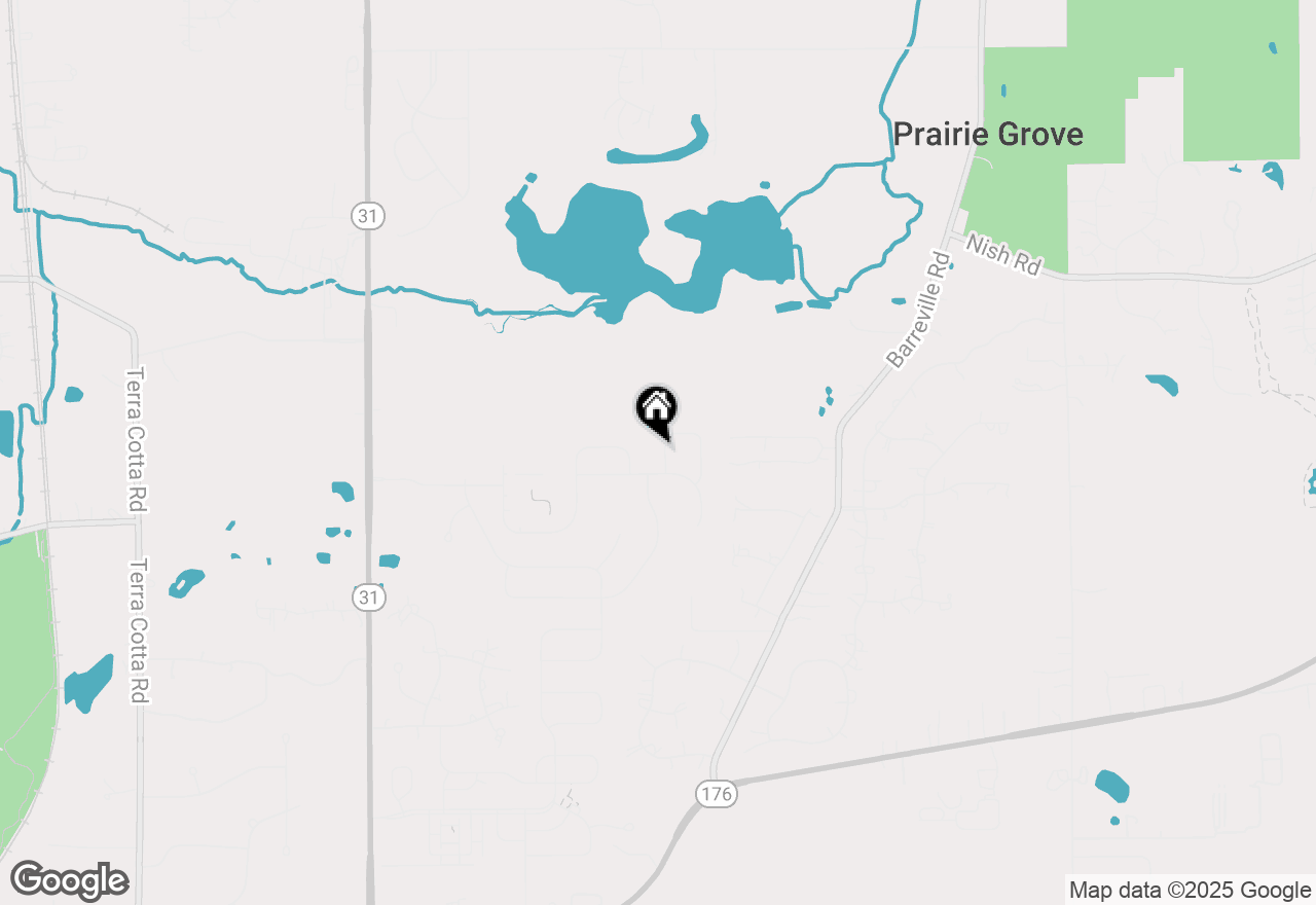 Map of 1214 Buckeye Circle, Crystal Lake, IL 60012