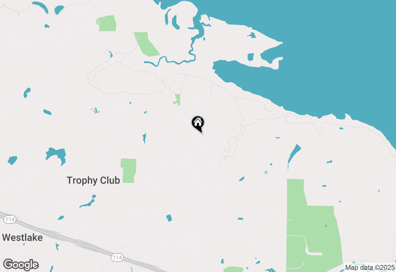 Map of 103 Skyline Drive, Trophy Club, TX 76262