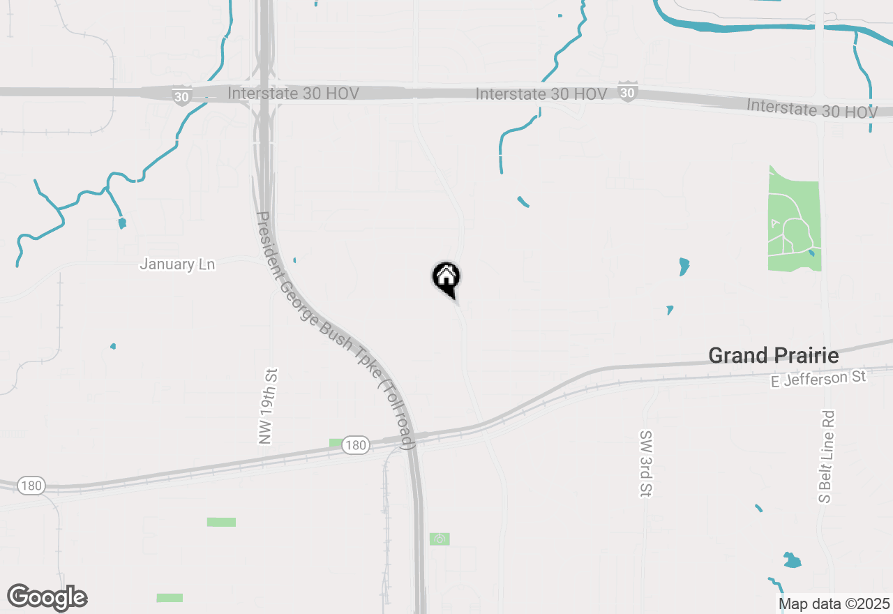 Map of 645 Nw 10th Street, Grand Prairie, TX 75050