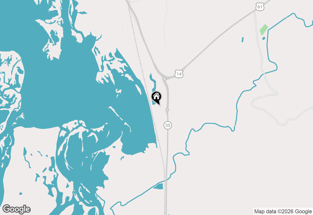 Map of 3827 Sunnyside Dr W, La Crosse, WI 54601