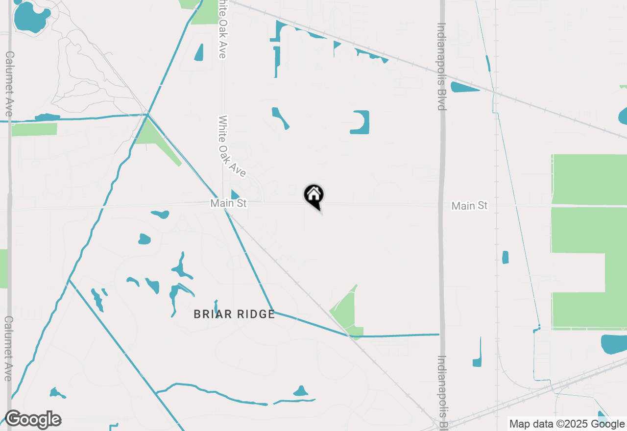 Map of 20 Willow Lane, Schererville, IN 46375