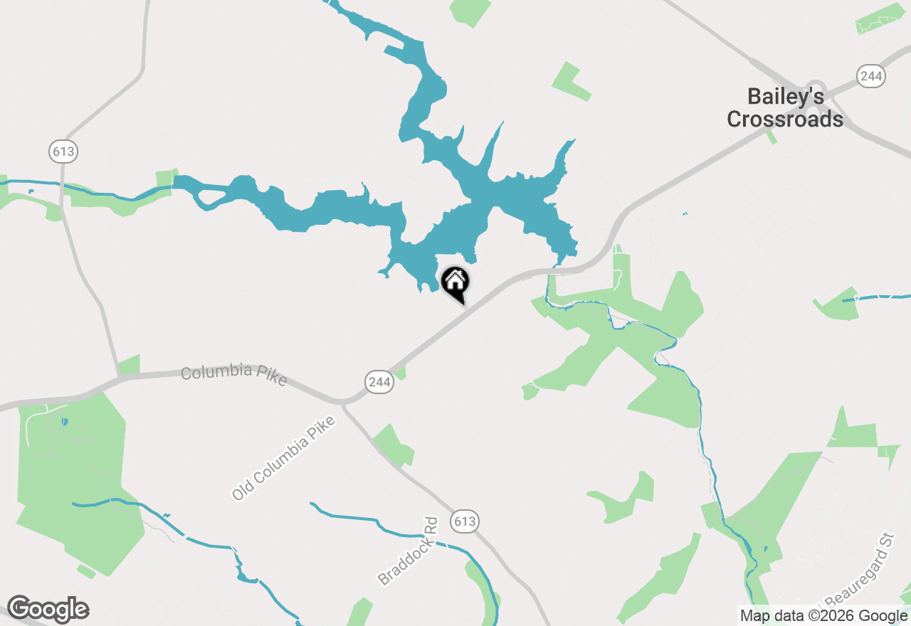 Map of 6308 Columbia Pike, Falls Church, VA 22041