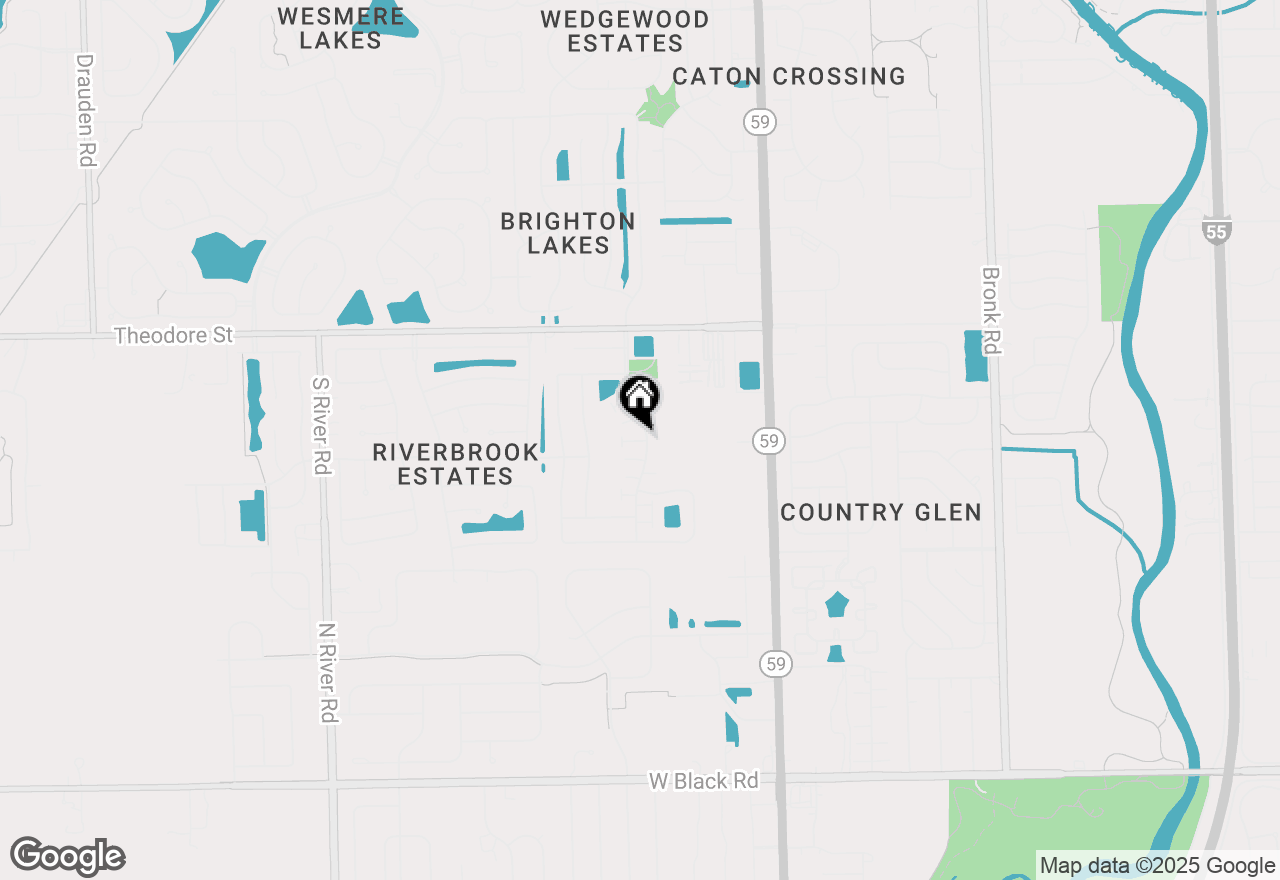 Map of 5117 Edgewater Court, Plainfield, IL 60586