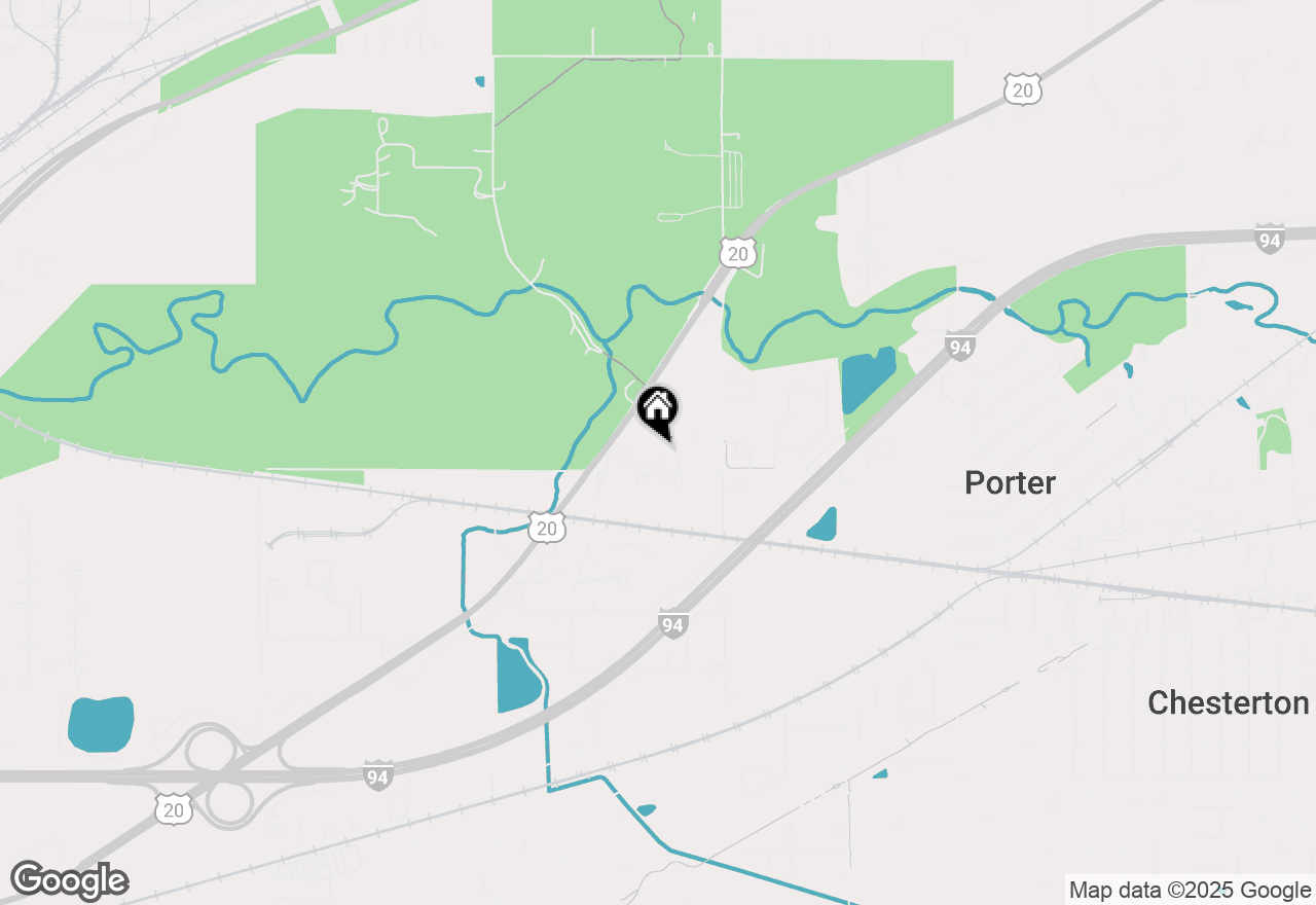 Map of 1120 W Beam Street, Chesterton, IN 46304