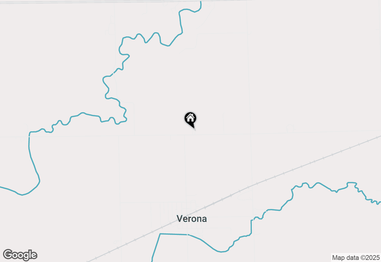 Map of 4540 W Mine Road, Verona, IL 60479