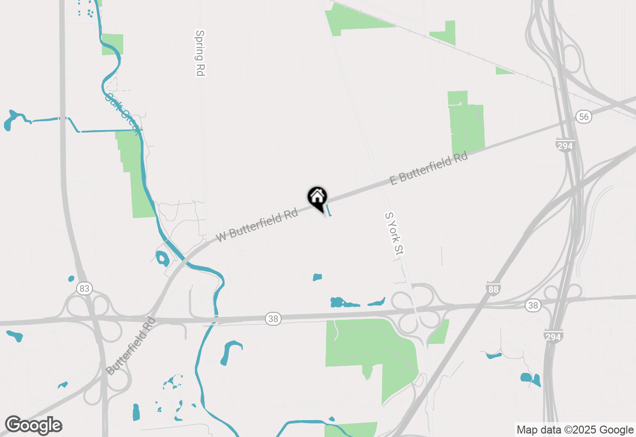 Map of 100 W Butterfield Road #403N, Elmhurst, IL 60126