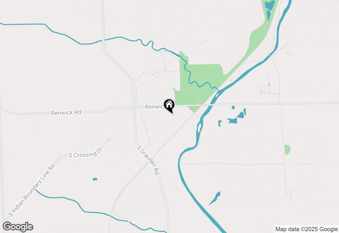 Map of 25118 W Zoumar Drive, Plainfield, IL 60586