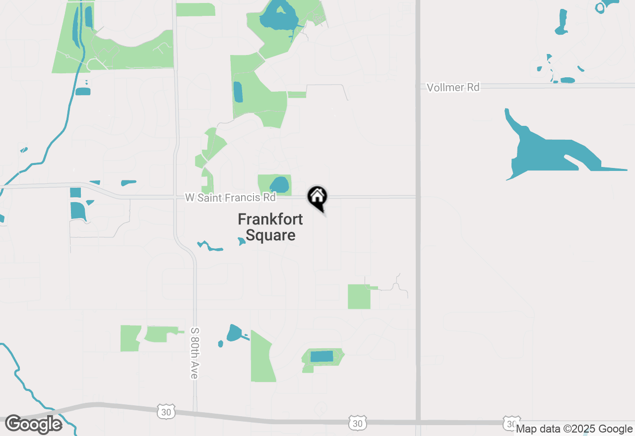 Map of (Address confidential), Frankfort, Illinois 60423