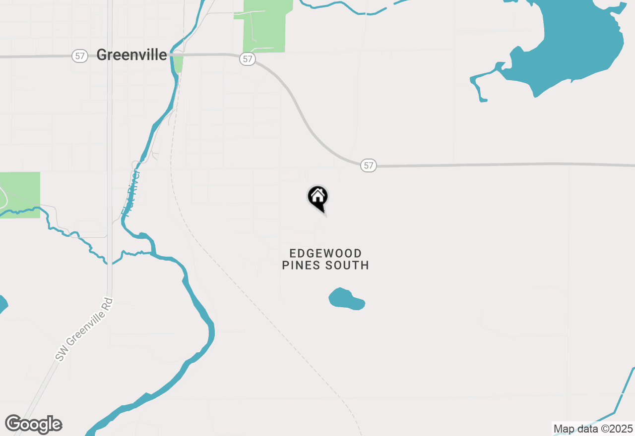 Map of 1205 Cedarwood Street, Greenville, MI 48838