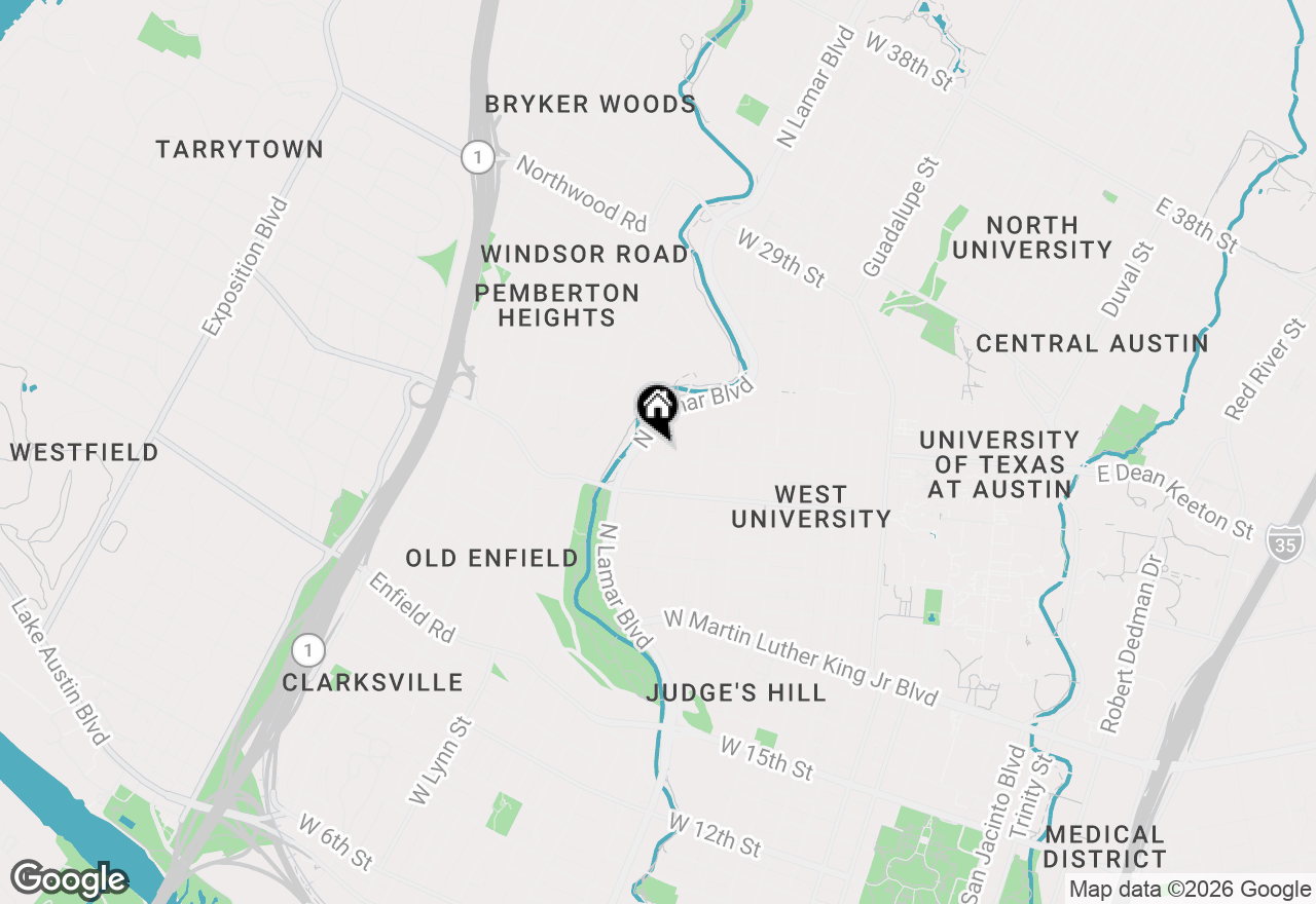 Map of 2500 Longview St #518, Austin, TX 78705