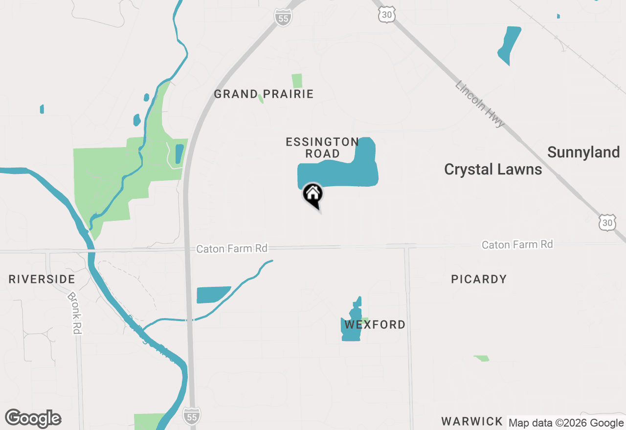 Map of 2419 Vesta Drive, Joliet, IL 60431