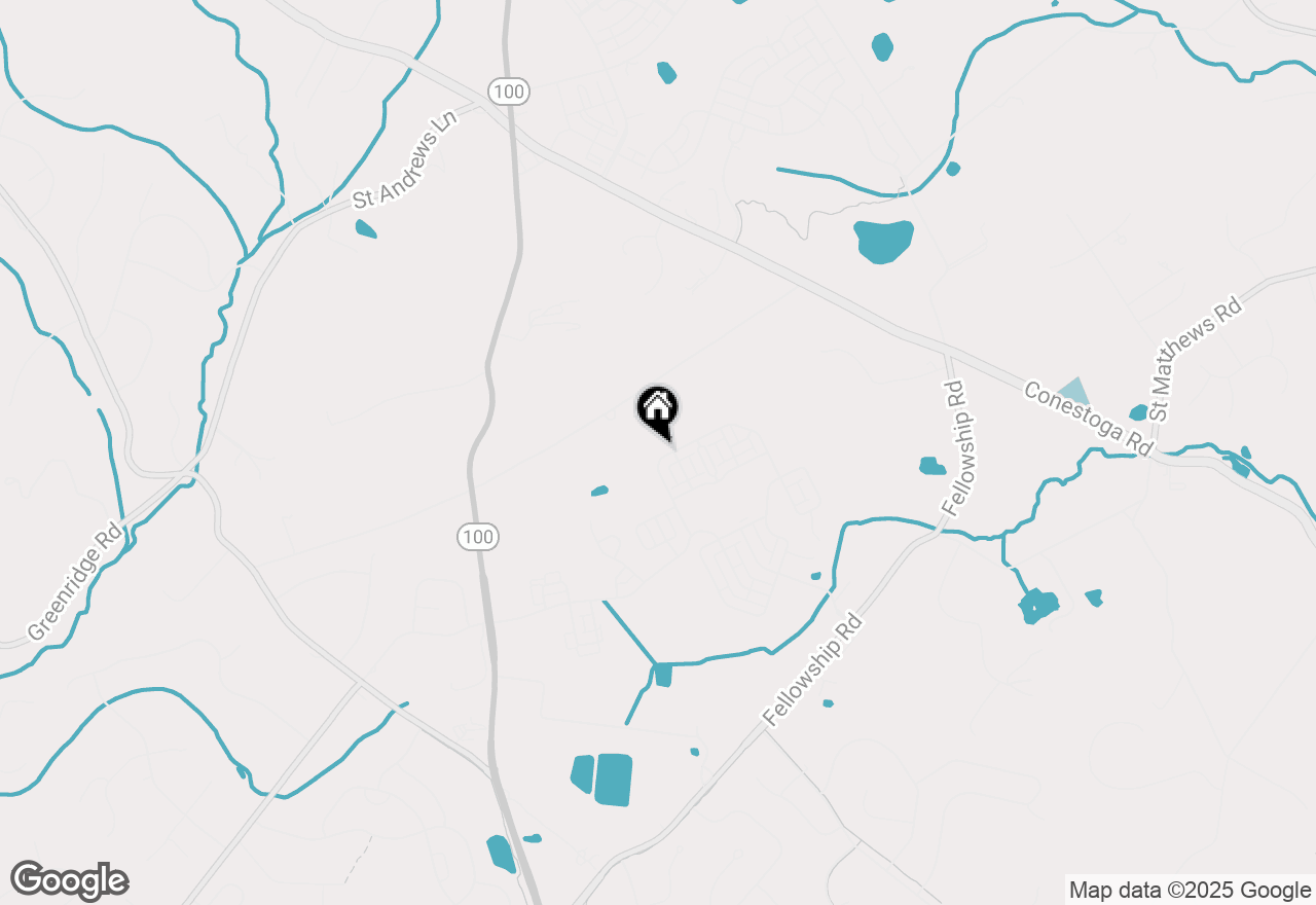 Map of 684 Churchill Road, Chester Springs, PA 19425