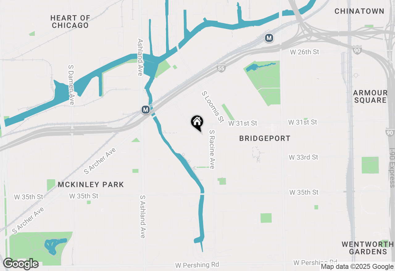 Map of 3137 S Throop Street, Chicago, IL 60608