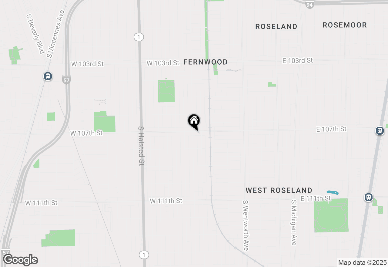 Map of 10701 S Normal Avenue, Chicago, IL 60628