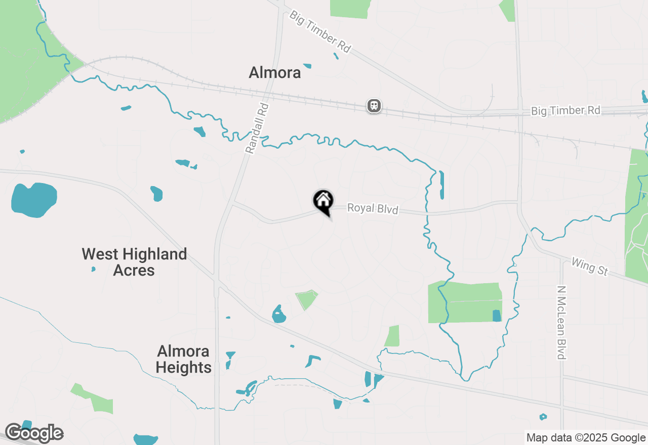 Map of 2133 Colorado Avenue, Elgin, IL 60123