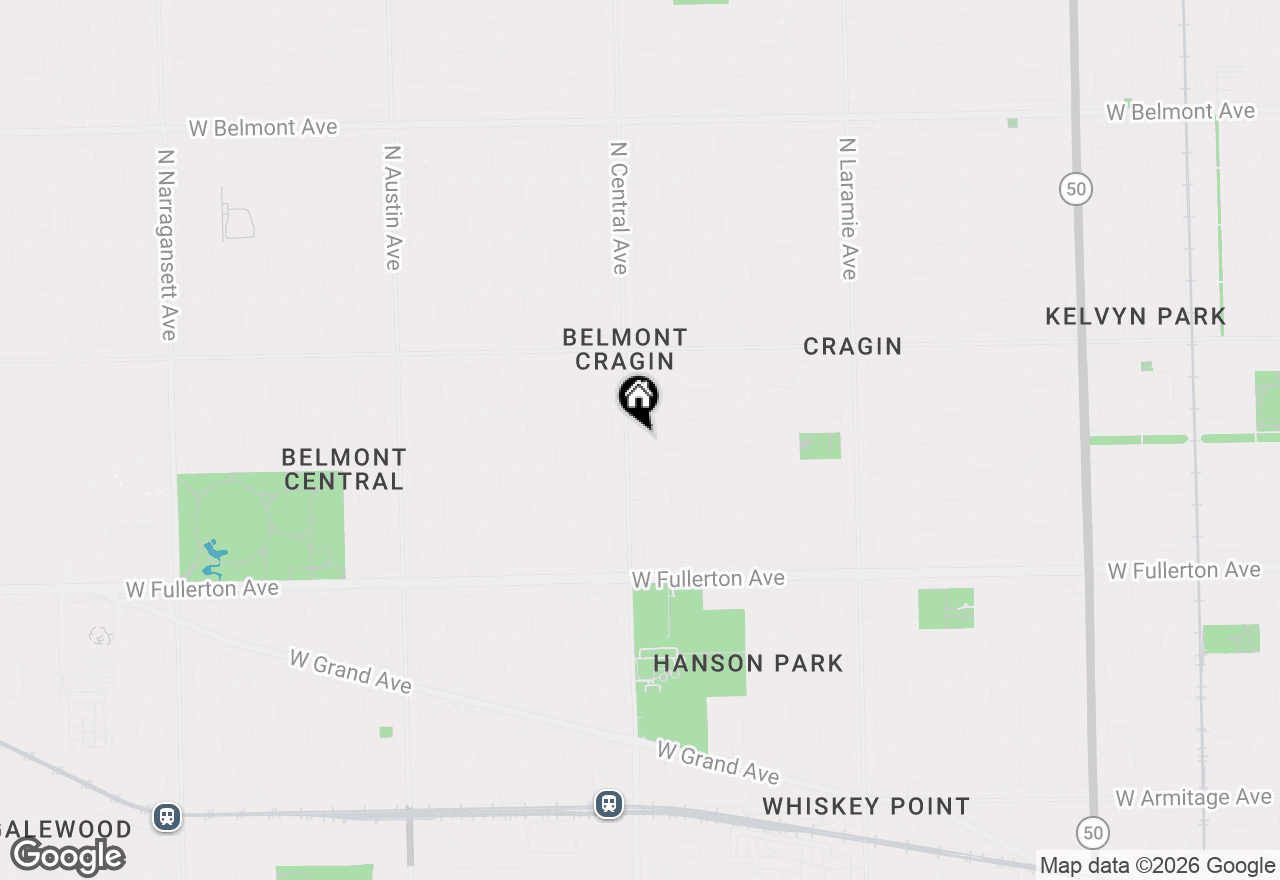 Map of 5539 W Drummond Place, Chicago, IL 60639