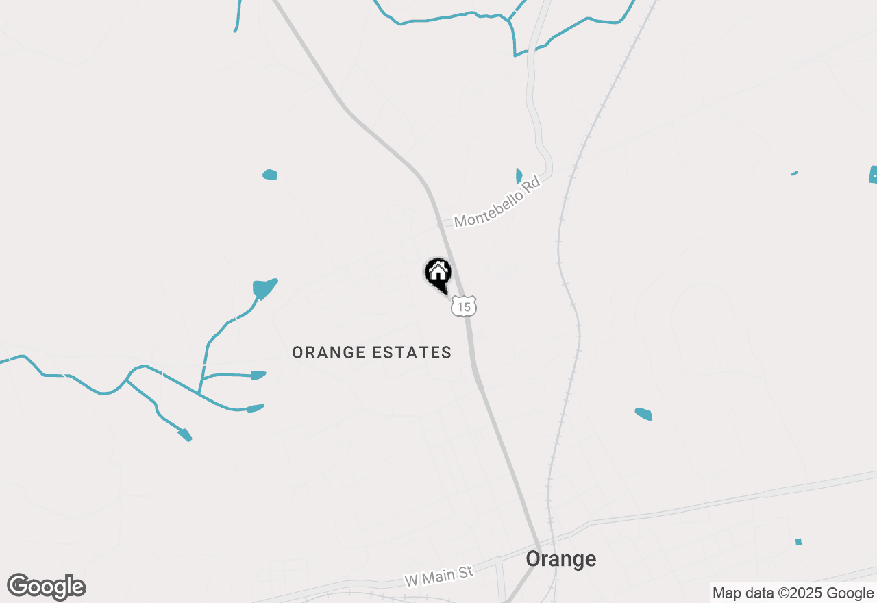 Map of 590 N Madison Road, Orange, VA 22960