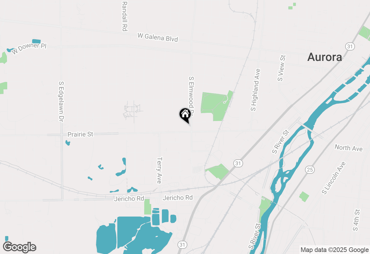 Map of 434 Ingleside Avenue, Aurora, IL 60506