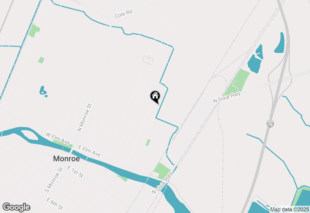 Map of 701 Michigan Avenue, Monroe, MI 48162