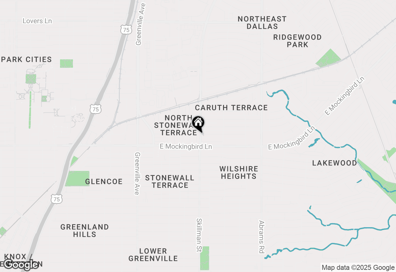 Map of 4233 Skillman Street, Dallas, TX 75206