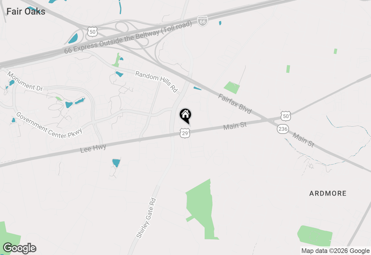 Map of 4150 Stevenson Street #102, Fairfax, VA 22030