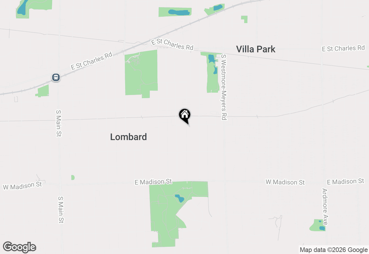 Map of 326 S Chase Avenue, Lombard, IL 60148