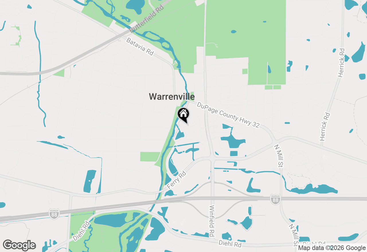 Map of 31504 Kline Circle, Warrenville, IL 60555