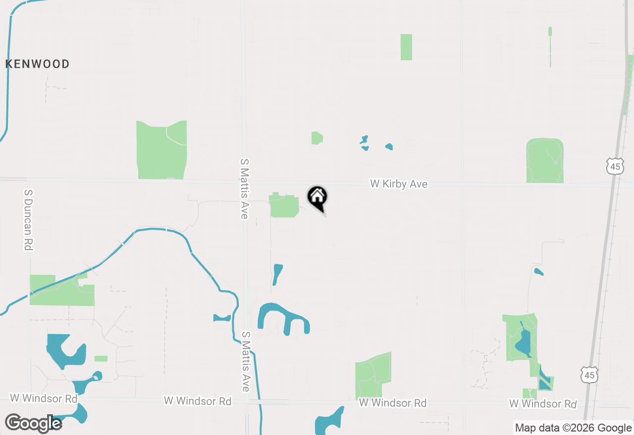 Map of 1703 Mayfair Road, Champaign, IL 61821