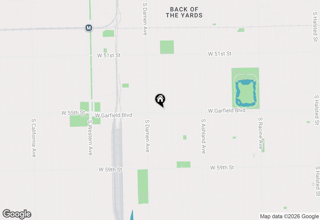 Map of 1900 W Garfield Boulevard, Chicago, IL 60609