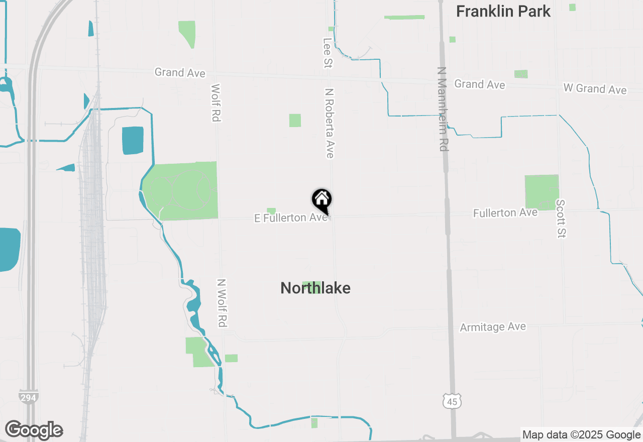 Map of 261 E Fullerton Avenue, Northlake, IL 60164
