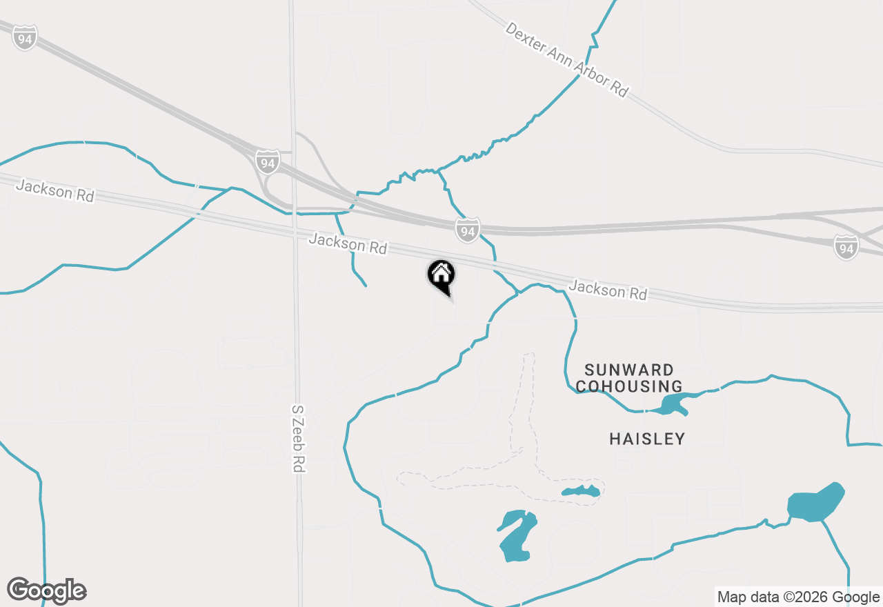 Map of 123 Luella Avenue, Ann Arbor, MI 48103