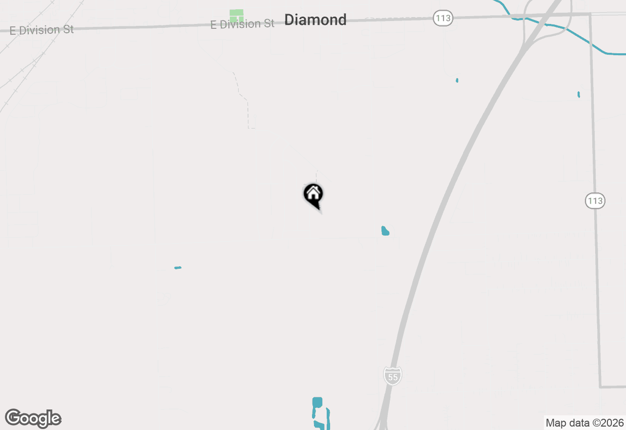 Map of 1175 S Farmstone Drive, Diamond, IL 60416