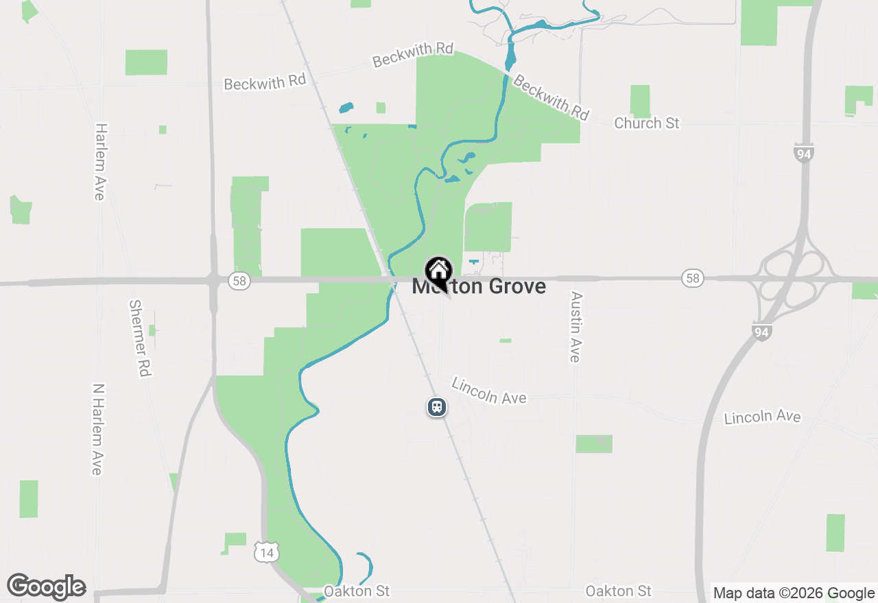 Map of 6340 Hennings Court, Morton Grove, IL 60053