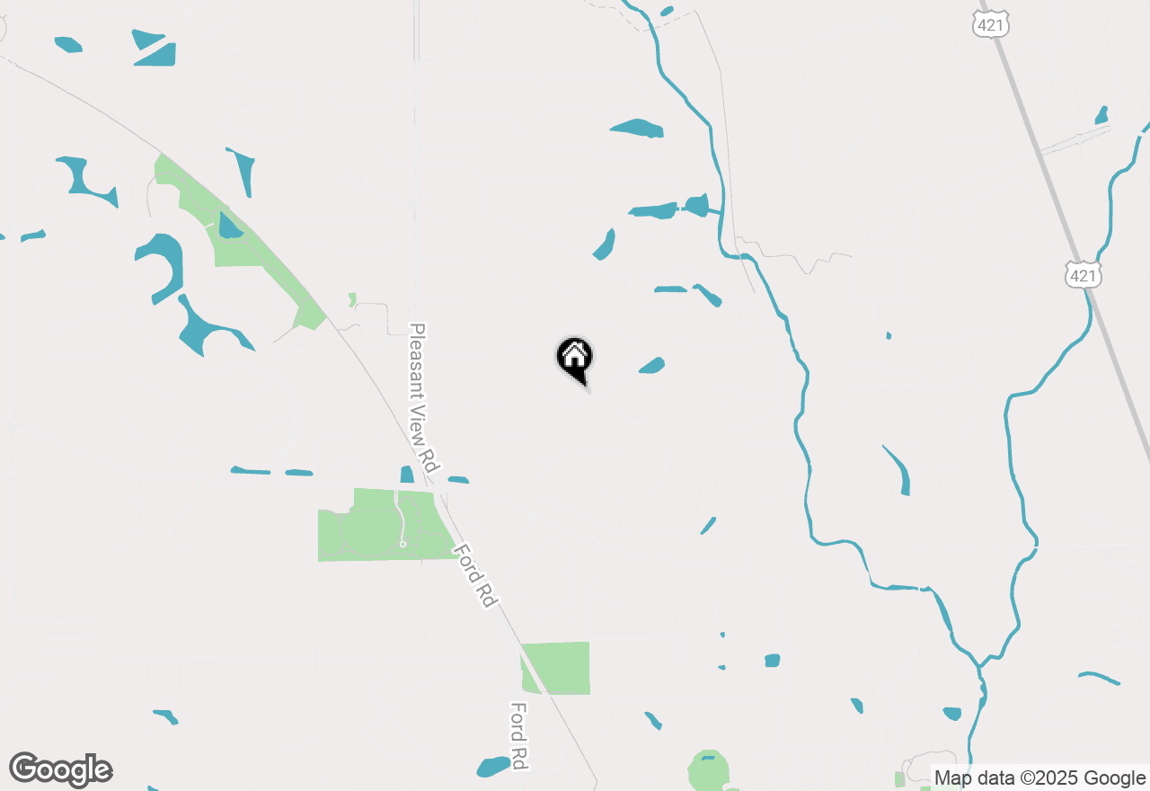 Map of 1040 Maxwell Lane, Zionsville, IN 46077