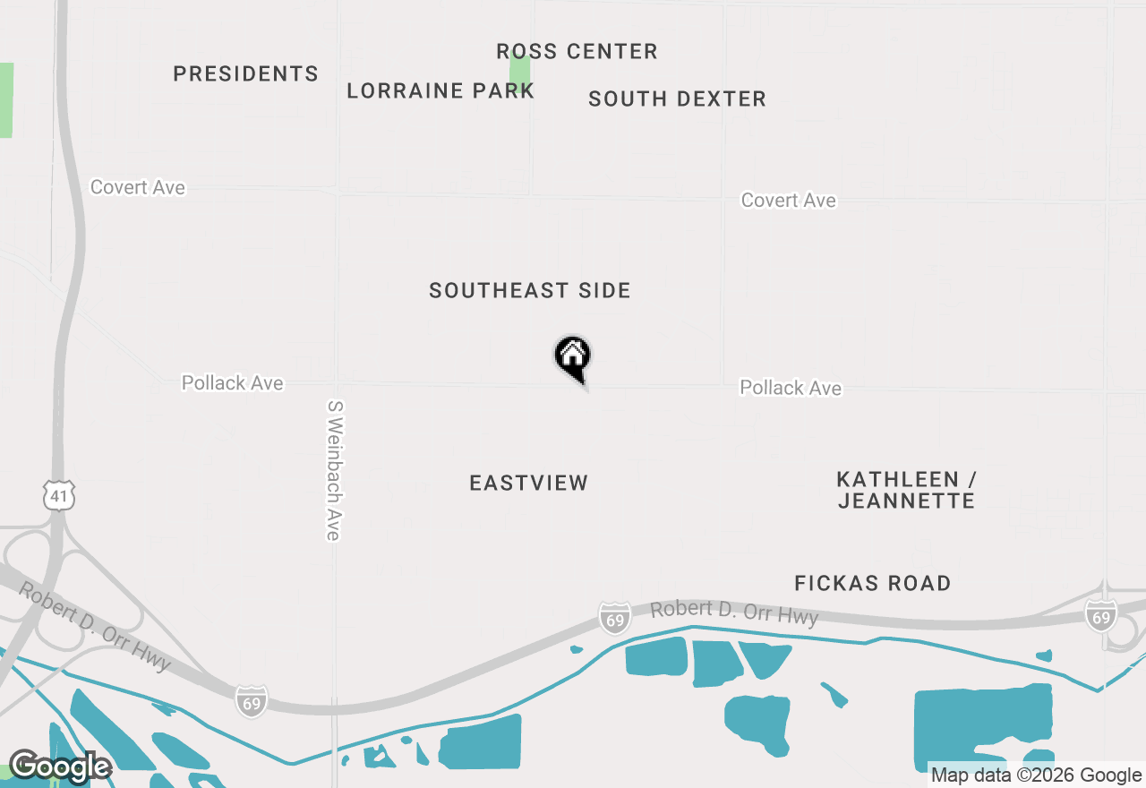 Map of 2501 Pollack Ave #2549, Evansville, IN 47714