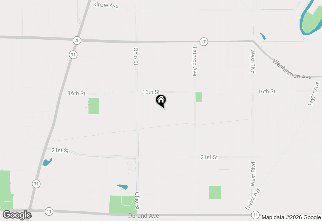 Map of 4320 Byrd Ave, Racine, WI 53405