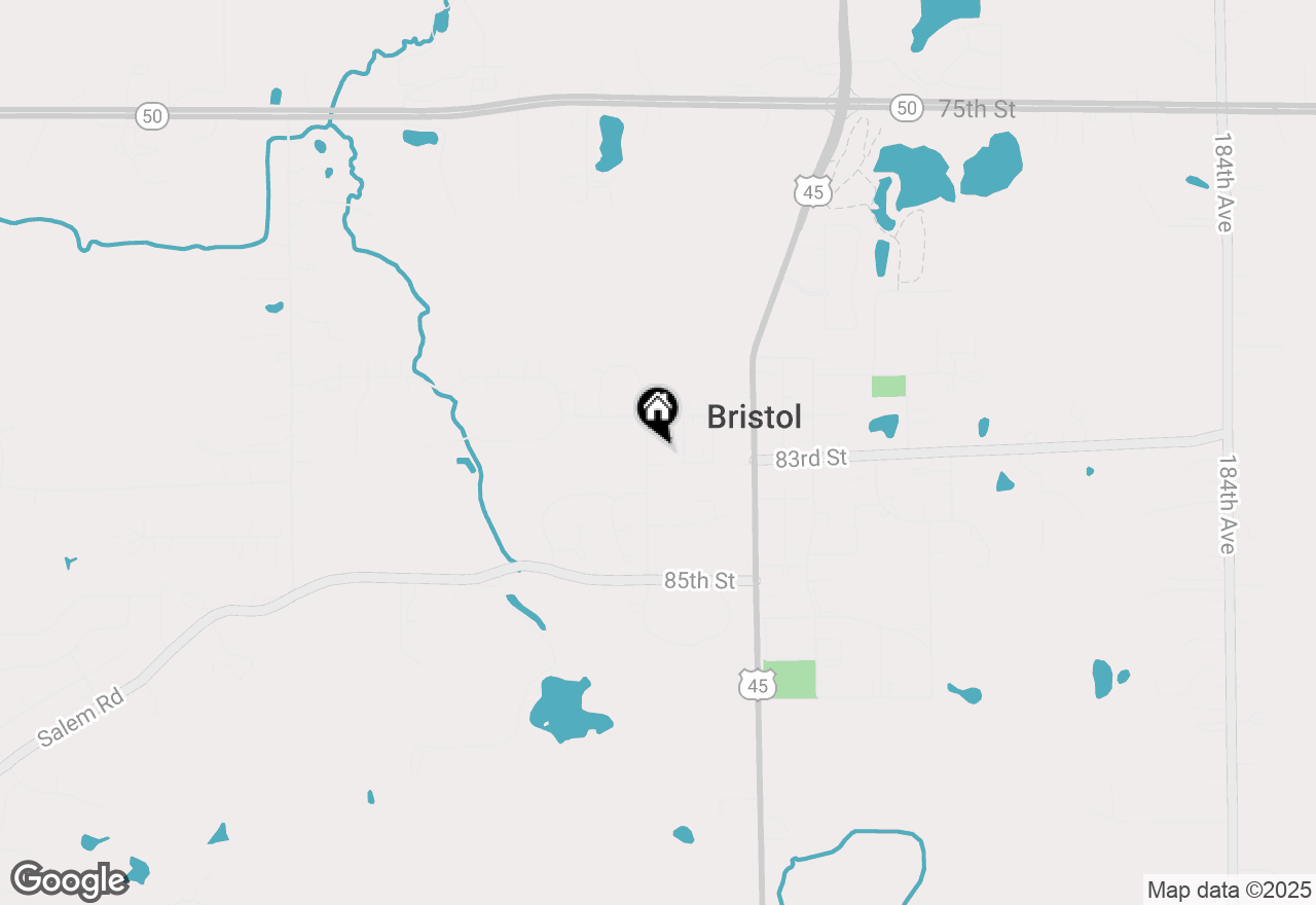 Map of 0 83rd Street, Bristol, WI 53104