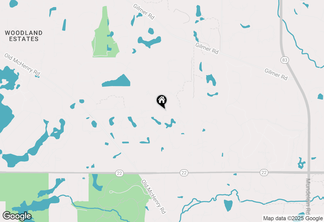 Map of 4976 Wild Rose Lane, Long Grove, IL 60047