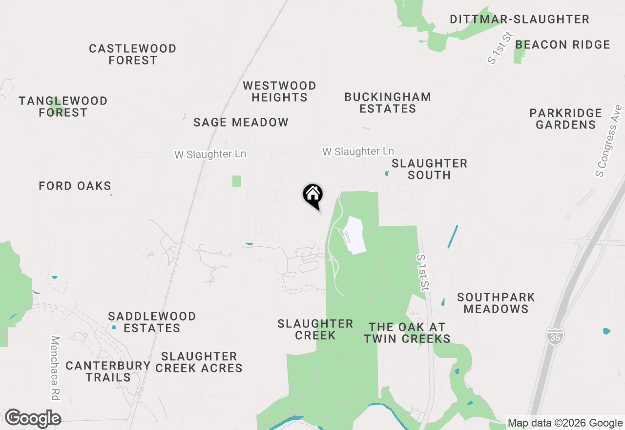 Map of 9703 Sunny Swan Ct, Austin, TX 78748