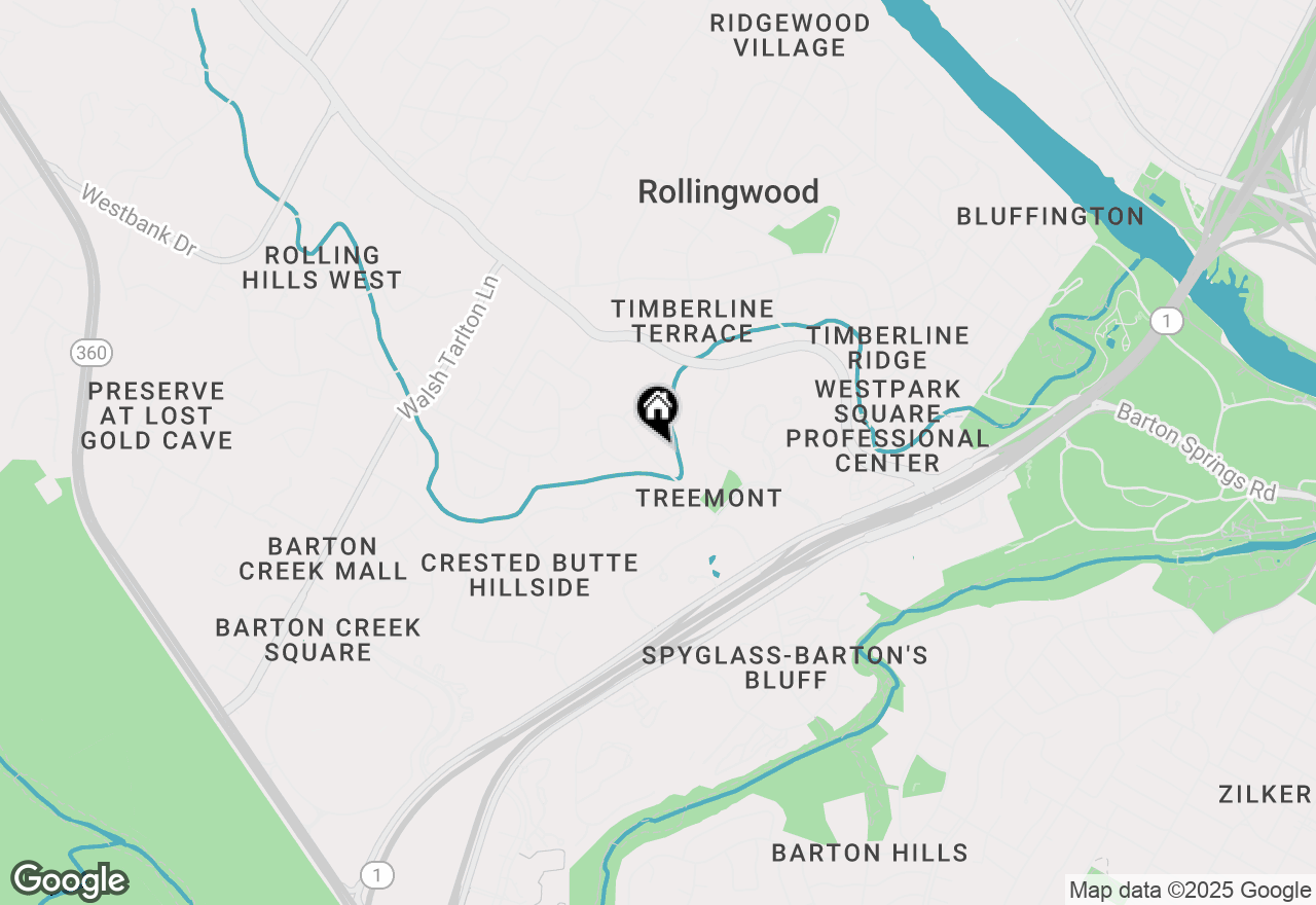 Map of 1109 Havre Lafitte Dr, Austin, TX 78746