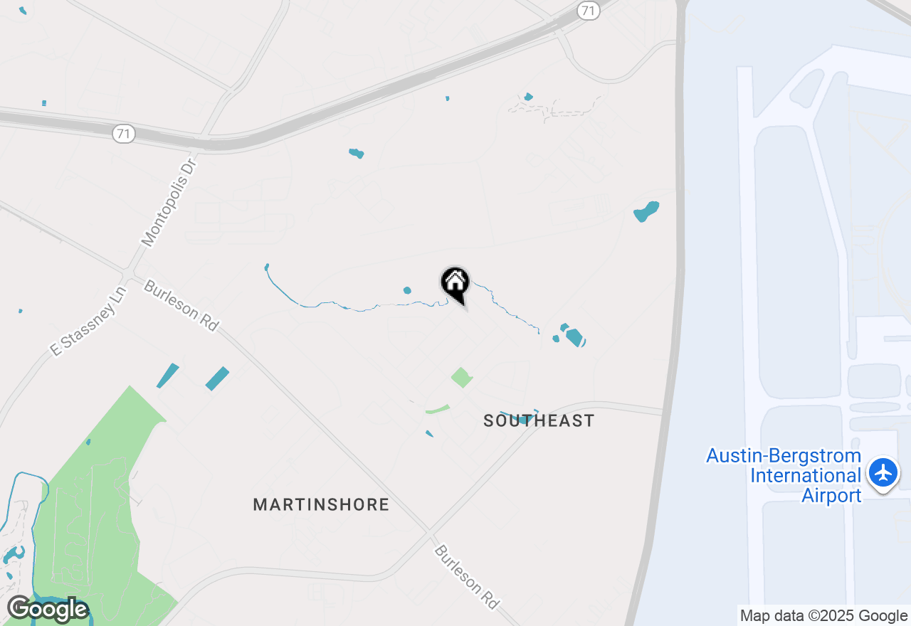 Map of 3329 Colorado High Ave, Austin, TX 78744