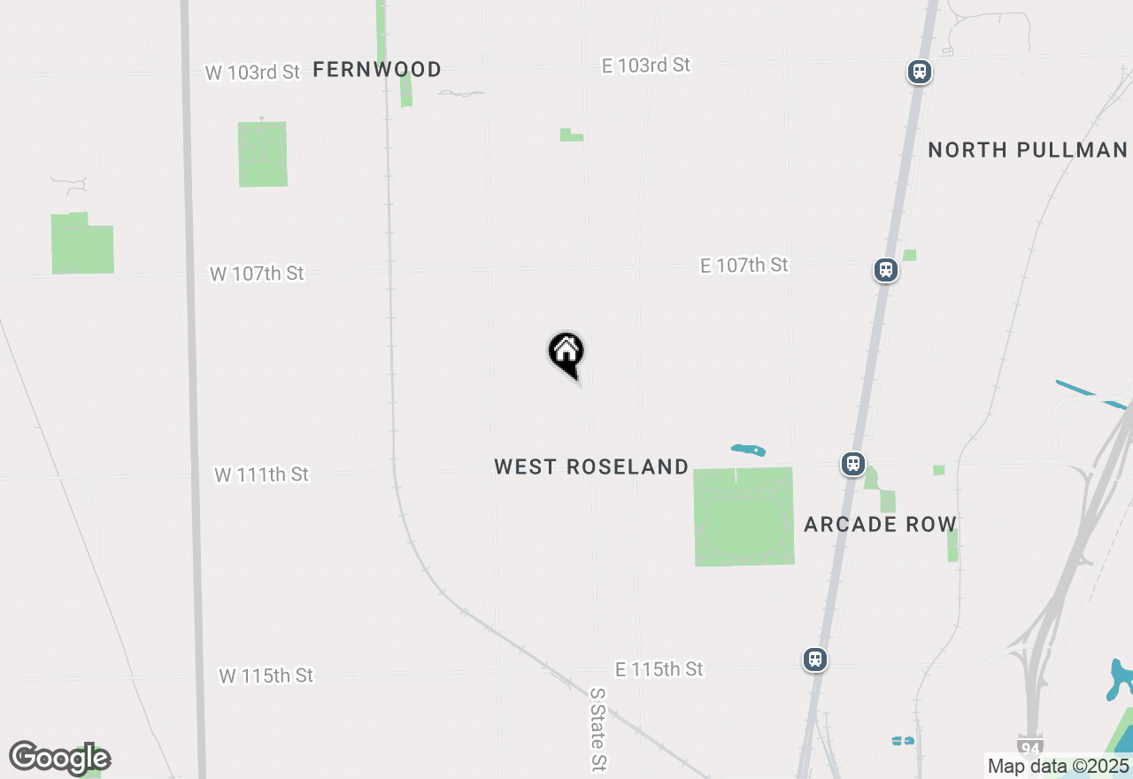 Map of 32 W 109th Place, Chicago, IL 60628