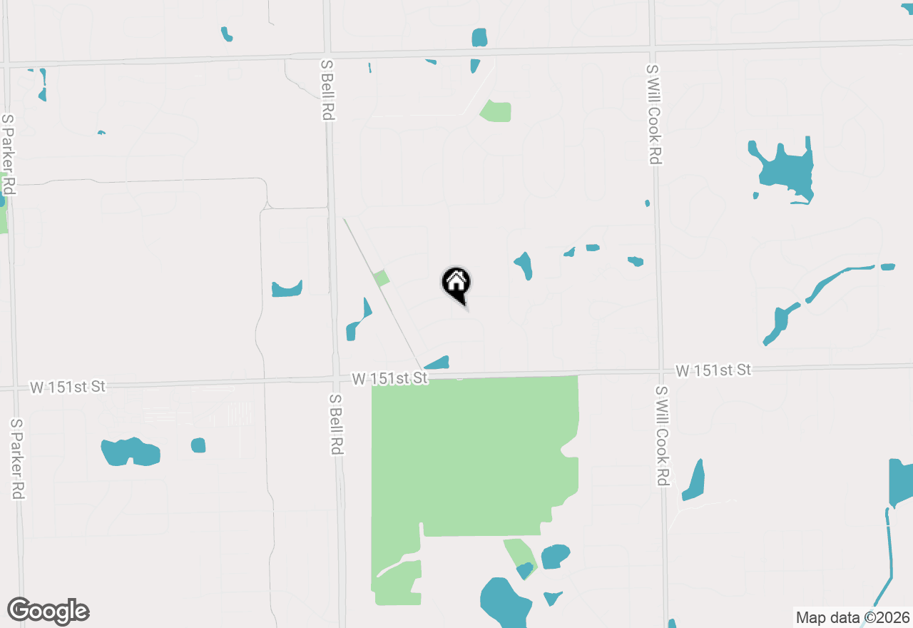 Map of (Address confidential), Homer Glen, Illinois 60491