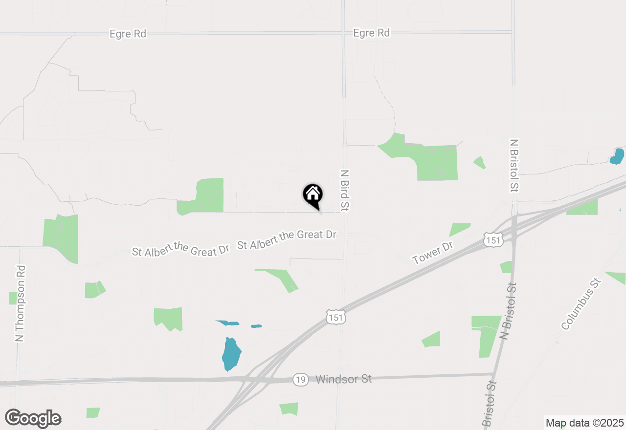 Map of 972 Chandler Lane, Sun Prairie, WI 53590