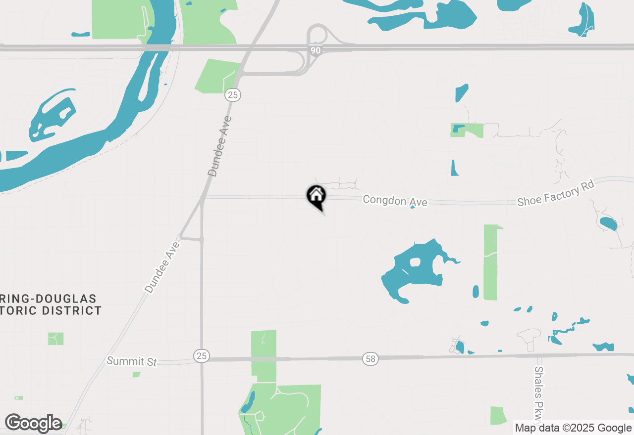 Map of 19 Greenridge Road, Elgin, IL 60120