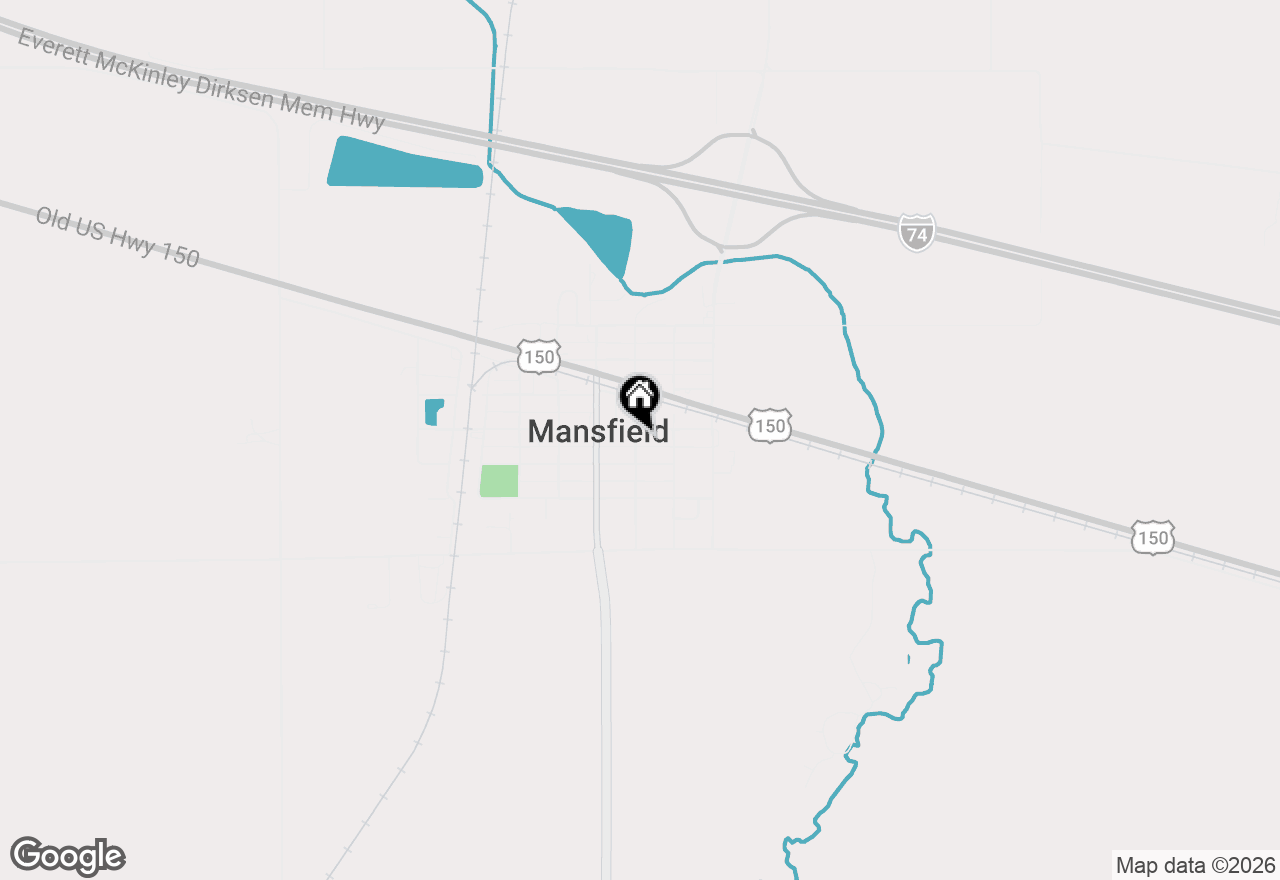 Map of 304 S Mckinley Street, Mansfield, IL 61854