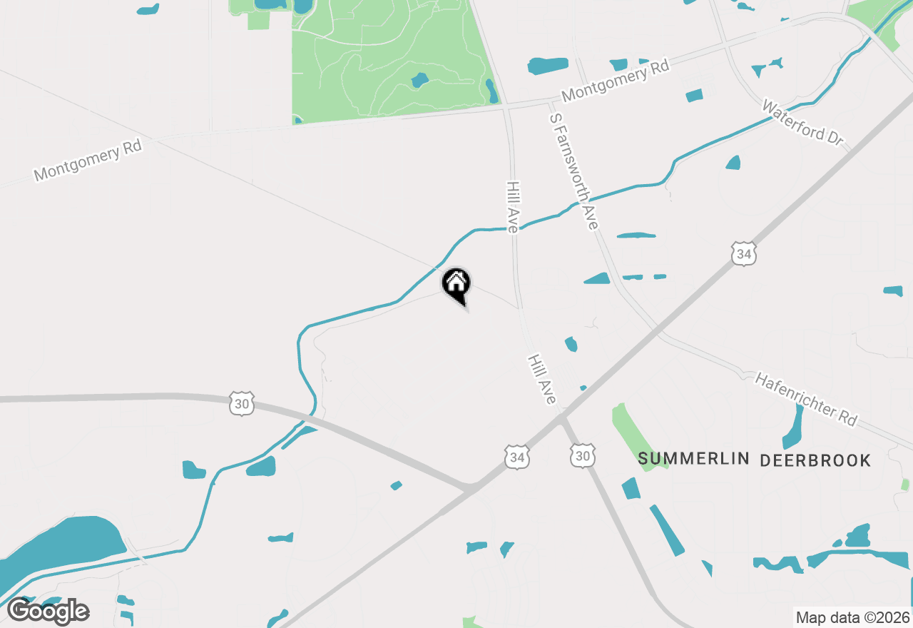 Map of 985 Emerald Drive, Montgomery, IL 60538